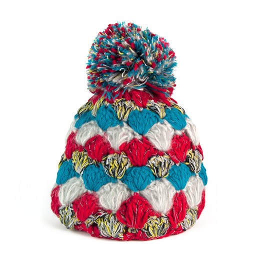 Czapka Szalone kolory ze sklepu JK-Collection w kategorii Czapki zimowe damskie - zdjęcie 165105799