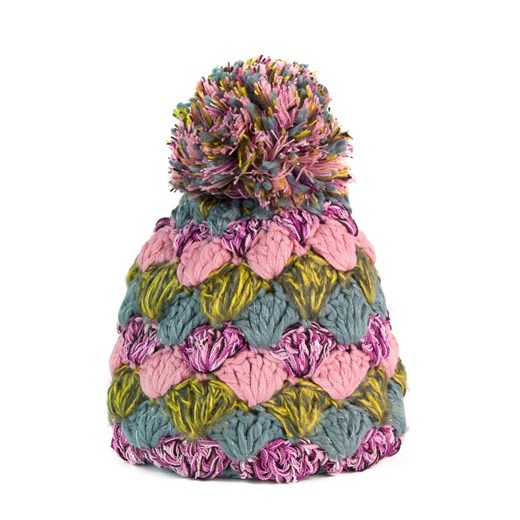 Czapka Szalone kolory ze sklepu JK-Collection w kategorii Czapki zimowe damskie - zdjęcie 165109718