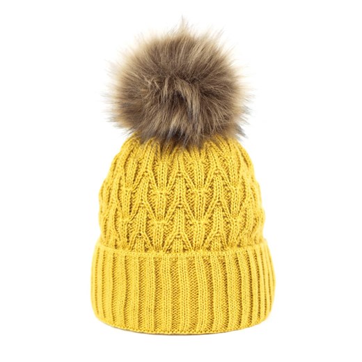 Polska czapka Zimowy poranek ze sklepu JK-Collection w kategorii Czapki zimowe damskie - zdjęcie 165111005