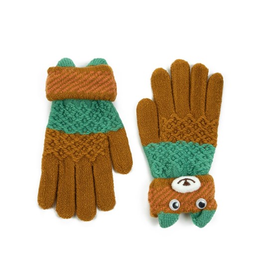 Rękawiczki dziecięce Winter teddy ze sklepu JK-Collection w kategorii Rękawiczki dziecięce - zdjęcie 165113835