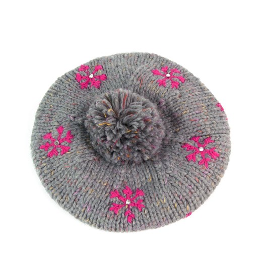 Beret First snowflake uniwersalny JK-Collection