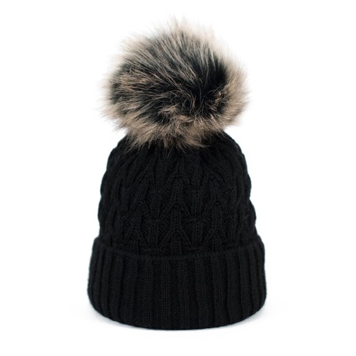 Polska czapka Zimowy poranek ze sklepu JK-Collection w kategorii Czapki zimowe damskie - zdjęcie 165118806