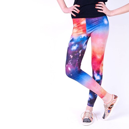 Legginsy Cosmic ze sklepu JK-Collection w kategorii Spodnie damskie - zdjęcie 165120628