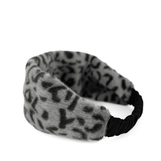 Opaska Fuzzy leopard ze sklepu JK-Collection w kategorii Opaski damskie - zdjęcie 165130235