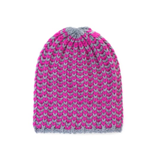 Polska czapka Illusion ze sklepu JK-Collection w kategorii Czapki zimowe damskie - zdjęcie 165132356
