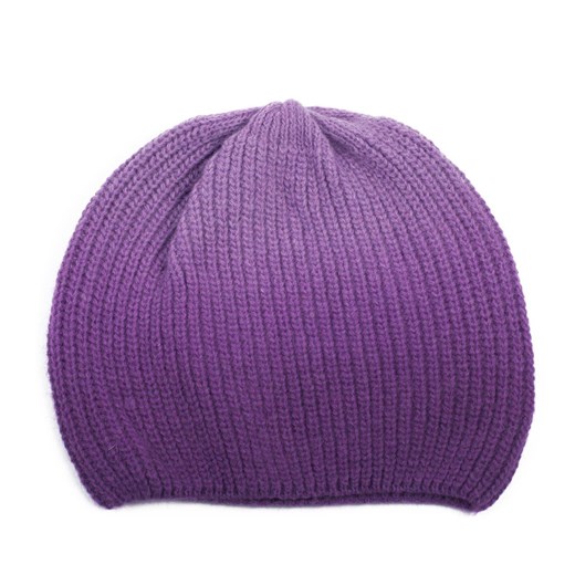 Cieniowana, dwukolorowa czapka ze sklepu JK-Collection w kategorii Czapki zimowe damskie - zdjęcie 165138149