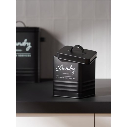 Sinsay - Pojemnik do przechowywania - czarny ze sklepu Sinsay w kategorii Pudełka i pojemniki - zdjęcie 165141326