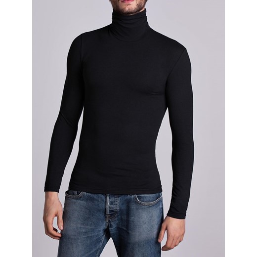 COTONELLA Koszulka w kolorze czarnym ze sklepu Limango Polska w kategorii T-shirty męskie - zdjęcie 165153665