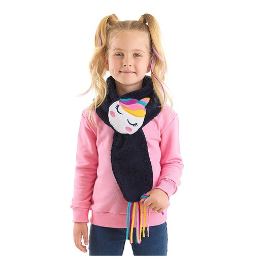 Denokids Szal &quot;Unicorn&quot; w kolorze granatowym ze sklepu Limango Polska w kategorii Szaliki dziecięce - zdjęcie 165154128
