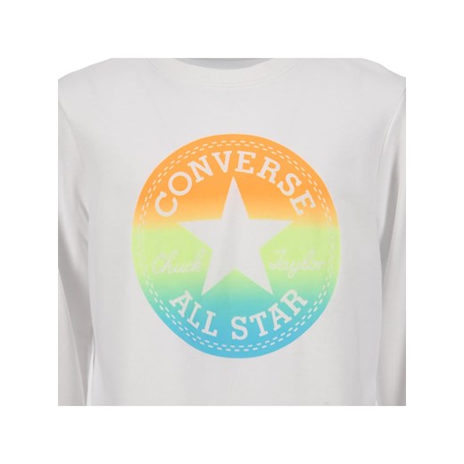 Converse Bluza w kolorze białym Converse 128-140 okazyjna cena Limango Polska
