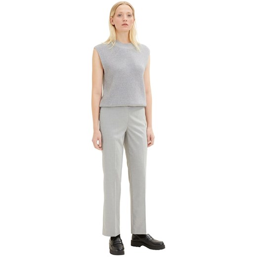 Tom Tailor Spodnie w kolorze szarym ze sklepu Limango Polska w kategorii Spodnie damskie - zdjęcie 165155109