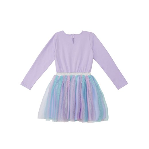 Sukienka dziewczęca fioletowa Denokids z tiulu 