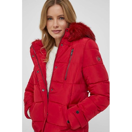 Artigli kurtka damska kolor czerwony zimowa ze sklepu ANSWEAR.com w kategorii Kurtki damskie - zdjęcie 165160399