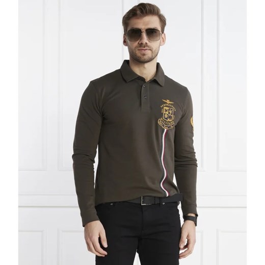 Aeronautica Militare Polo | Regular Fit ze sklepu Gomez Fashion Store w kategorii T-shirty męskie - zdjęcie 165161396
