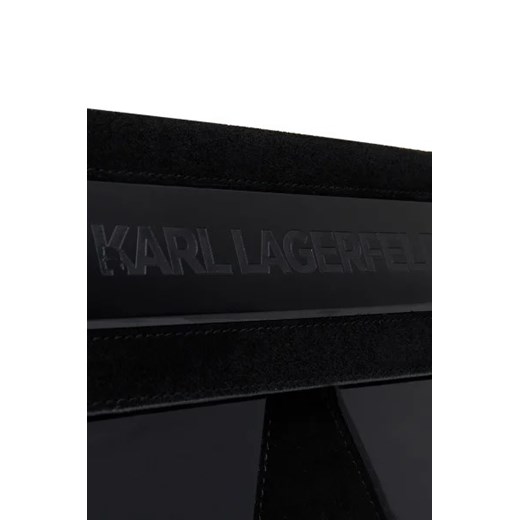 Kopertówka Karl Lagerfeld elegancka na ramię matowa 