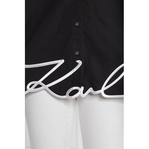 Koszula damska Karl Lagerfeld casualowa bawełniana 