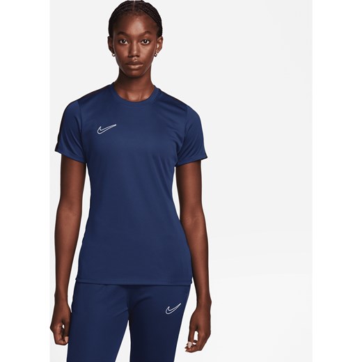 Damka koszulka piłkarska z krótkim rękawem Nike Dri-FIT Academy - Niebieski Nike M Nike poland