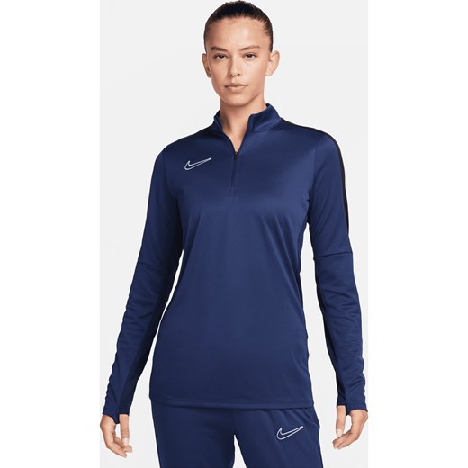 Damska treningowa koszulka piłkarska Nike Dri-FIT Academy - Niebieski ze sklepu Nike poland w kategorii Bluzki damskie - zdjęcie 165166415