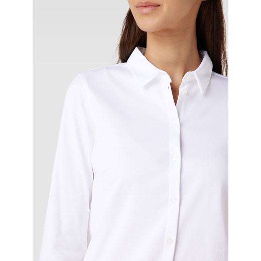 Bluzka koszulowa w jednolitym kolorze model ‘Tina’ Mos Mosh L Peek&Cloppenburg 