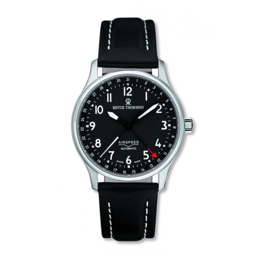 Revue Thommen AirSpeed Automatic 16005.2537 dolinski czarny klasyczny