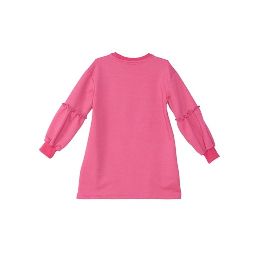 Denokids Sukienka "Leopard Zebra" w kolorze różowym Denokids 110 Limango Polska wyprzedaż
