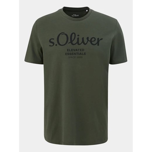 s.Oliver T-Shirt 2139909 Zielony Regular Fit L MODIVO