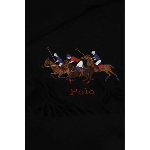 POLO RALPH LAUREN Wełniany szal Polo Ralph Lauren OS promocja Gomez Fashion Store