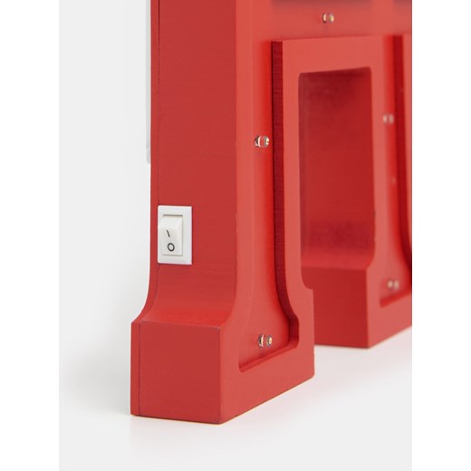 Sinsay - Lampka LED - czerwony Sinsay Jeden rozmiar Sinsay