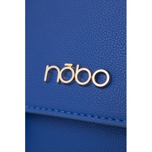 Mała torebka listonoszka Nobo w formie teczki, niebieska Nobo One size okazja NOBOBAGS.COM