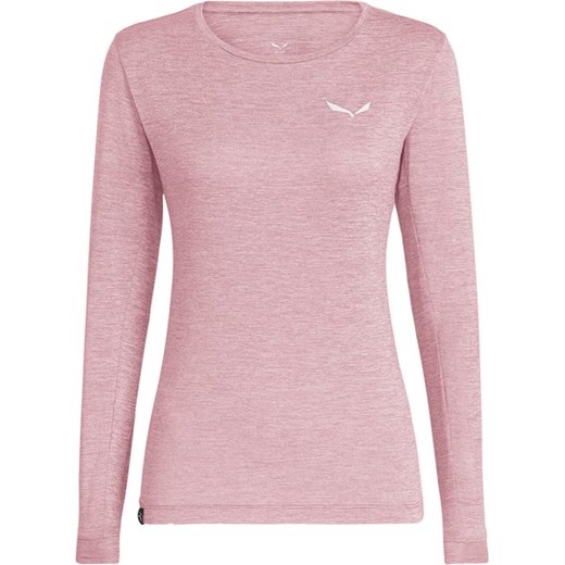Longsleeve damski Puez Melange Dry'Ton Salewa ze sklepu SPORT-SHOP.pl w kategorii Bluzki damskie - zdjęcie 165195275