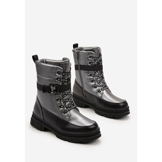 Buty zimowe dziecięce Born2be jesienne śniegowce 