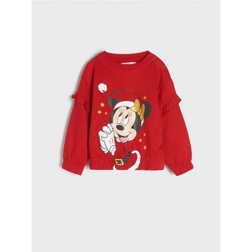 Sinsay - Bluza Myszka Minnie - czerwony Sinsay 80 Sinsay