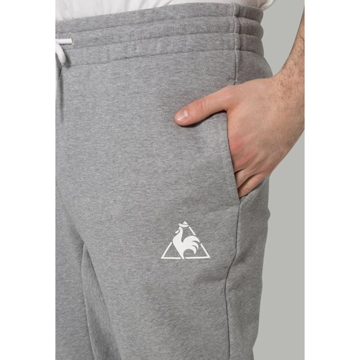 le coq sportif CHRONIC TAPERED Spodnie treningowe light heather grey zalando szary bawełna