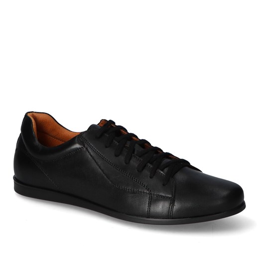 Półbuty Ryłko IG3972_2MN Czarne lico ze sklepu Arturo-obuwie w kategorii Półbuty męskie - zdjęcie 165209477