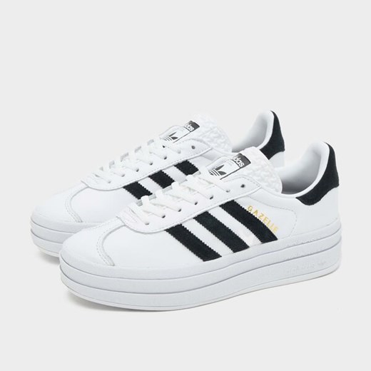 Buty sportowe damskie Adidas na płaskiej podeszwie sznurowane 