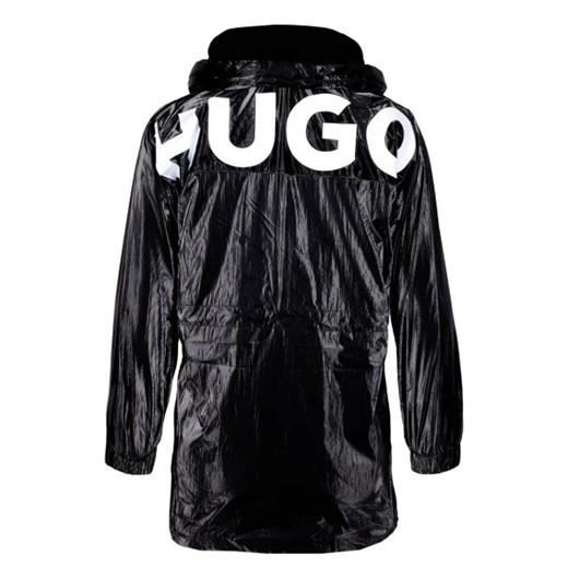 Kurtka dziewczęca Hugo Kids z poliamidu