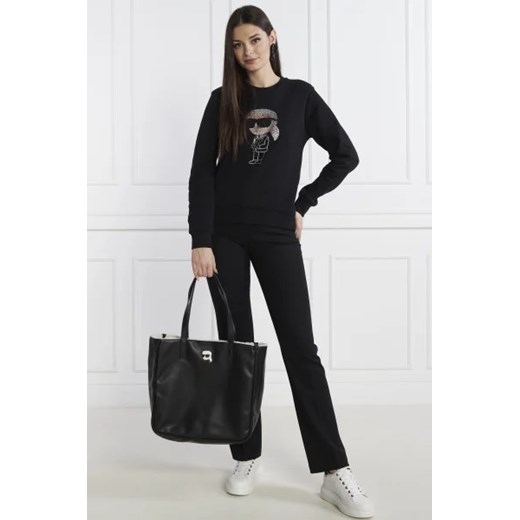Shopper bag Karl Lagerfeld ze skóry ekologicznej