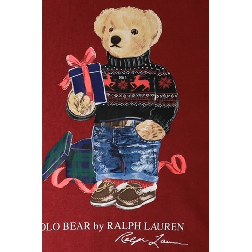 Czerwona bluza chłopięca Polo Ralph Lauren 