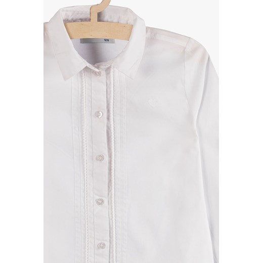 Elegancka koszula dla dziewczynki- biała Max & Mia By 5.10.15. 122 5.10.15