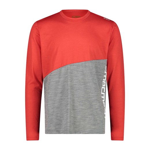 CMP Koszulka funkcyjna w kolorze czerwono-szarym ze sklepu Limango Polska w kategorii T-shirty męskie - zdjęcie 165220256