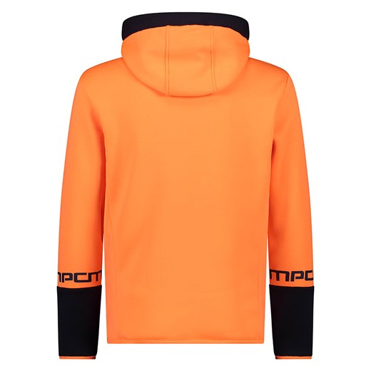 Bluza męska CMP pomarańczowy sportowa z napisem 