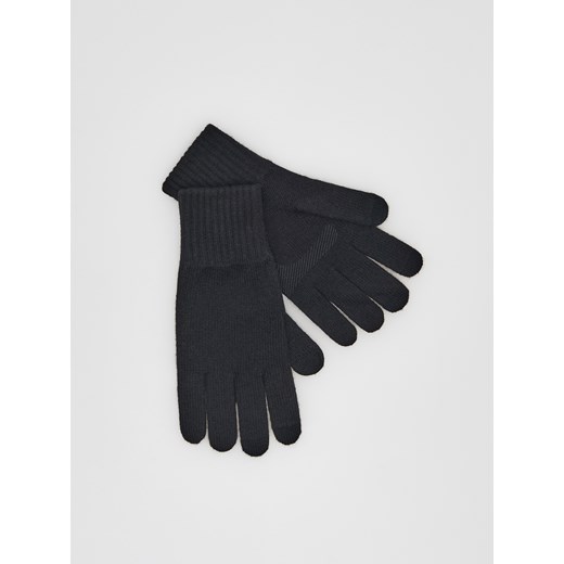 Reserved - Rękawiczki z wełną - czarny Reserved L promocja Reserved