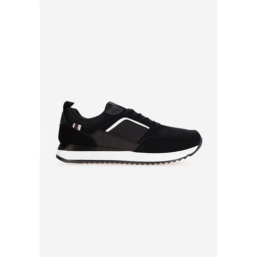 Czarne buty sportowe męskie Dijon ze sklepu Zapatos w kategorii Buty sportowe męskie - zdjęcie 165297328