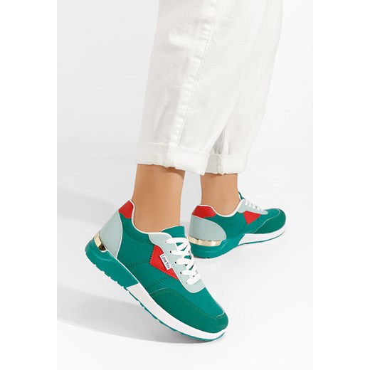 Zielone sneakersy damskie Arthesia Zapatos 36, 38, 39, 40, 41 Zapatos okazyjna cena