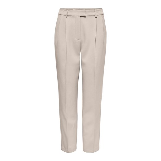 ONLY Spodnie w kolorze beżowym ze sklepu Limango Polska w kategorii Spodnie damskie - zdjęcie 165309836