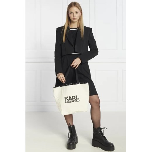 Shopper bag Karl Lagerfeld bawełniana