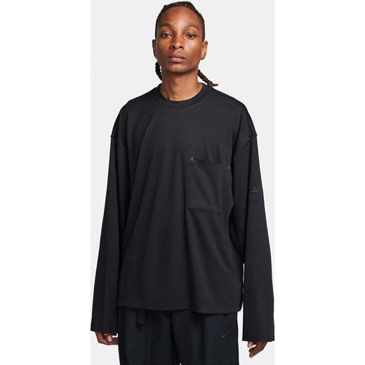 Męska koszulka z długim rękawem Nike Sportswear Dri-FIT Tech Pack - Czerń ze sklepu Nike poland w kategorii T-shirty męskie - zdjęcie 165316845