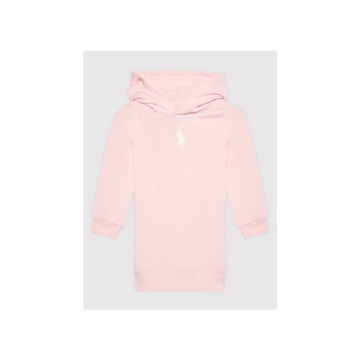 Polo Ralph Lauren Sukienka codzienna Core Replen 311837221013 Różowy Regular Fit Polo Ralph Lauren 92 wyprzedaż MODIVO