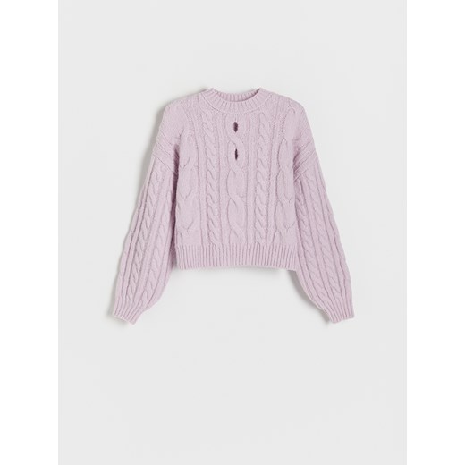 Reserved sweter damski z okrągłym dekoltem
