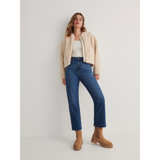 Jeansy damskie Reserved na wiosnę 
